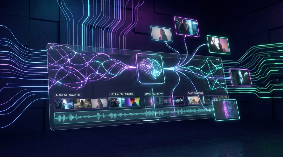 汤不热 AI视频剪辑技术展示